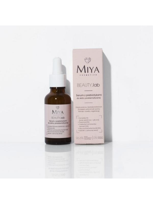 Miya Cosmetics BEAUTY .lab Serum met prebiotica voor een problematische huid