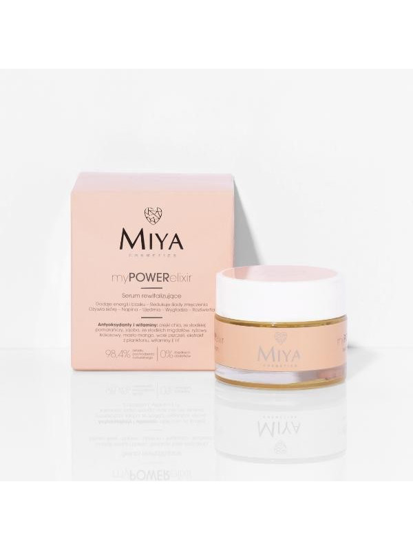 Miya Cosmetics myPOWERelixir natural revitalizing Serum