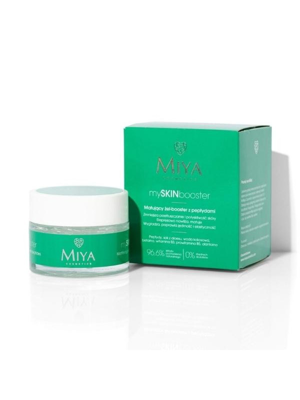 Miya Cosmetics mySKINbooster matterende Gel-booster met peptiden