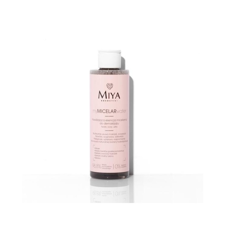 Miya Cosmetics myMICELARwater Micellaire essence voor het verwijderen van make-up