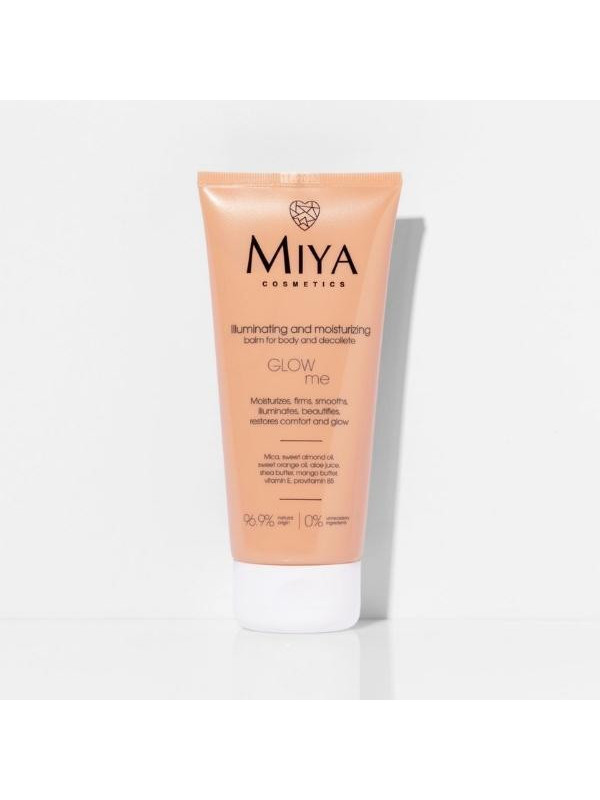 Miya Cosmetics Verhelderende en hydraterende lotion voor lichaam en decolleté