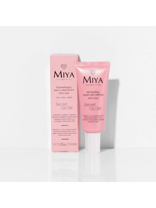 Miya Cosmetics Secret GLOW illuminating Cream with vitamins all-in-one