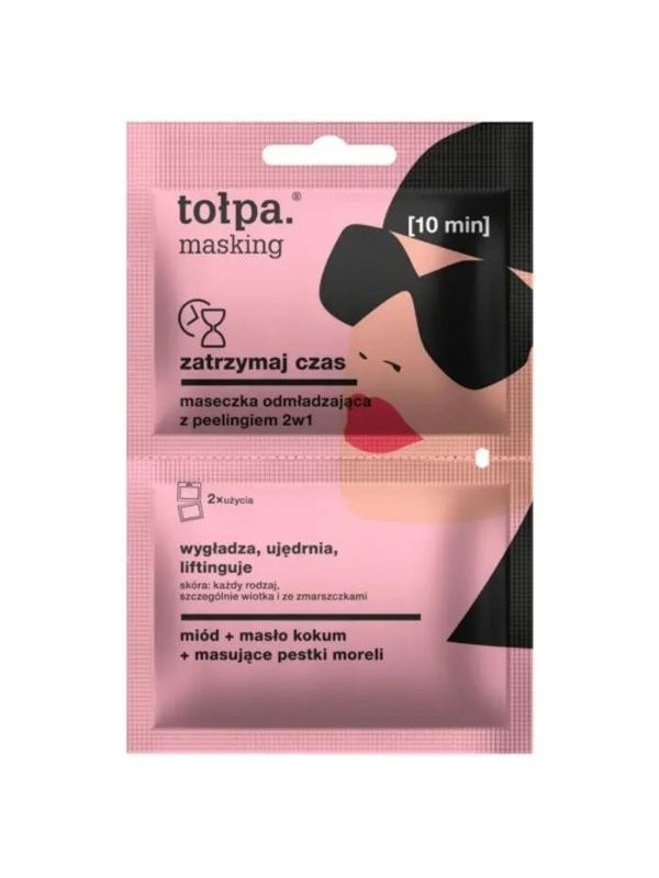 Tołpa Masking Rejuvenating mask with peeling 2in1