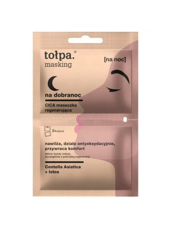 Tołpa Masking CICA Regenererend masker is zeer hydraterend