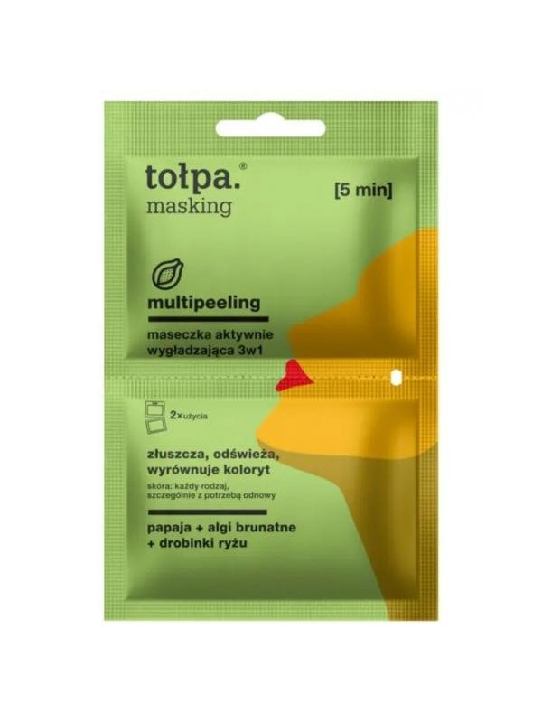 Tołpa Masking 3in1 actief gladmakend masker