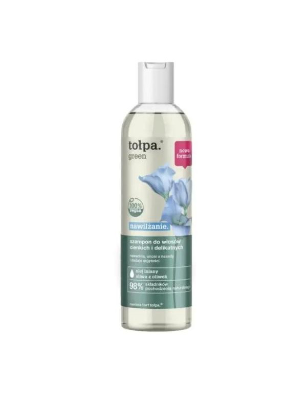 Tołpa Green Moisturizing shampoo for thin and delicate hair