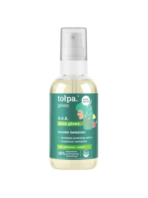 Tołpa Green SOS Freshness Booster voor de vette hoofdhuid