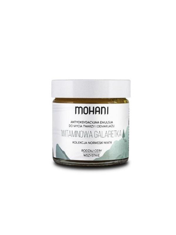 Mohani Vitamin Jelly Emulsion voor het wassen van het gezicht en het verwijderen van make-up