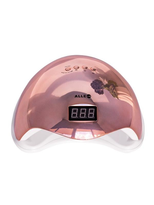 AlleLux 5 UW/ Led 48W nail lamp for Rose Gold hybrid polishes