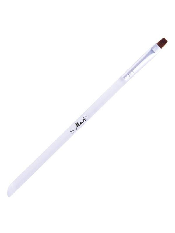 MollyLac square gel brush /2/ transparent brown