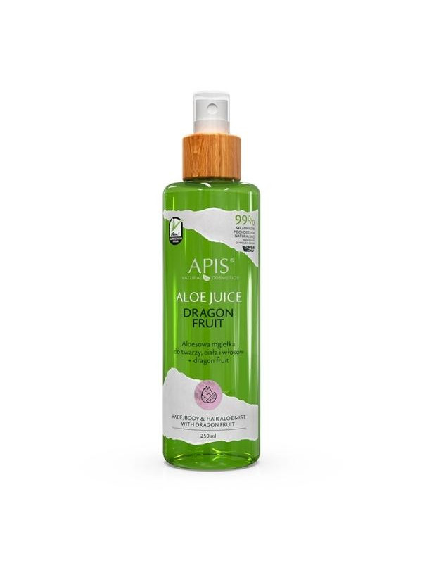 Apis Aloe Juice Dragon Fruit mist voor gezicht, lichaam en haar