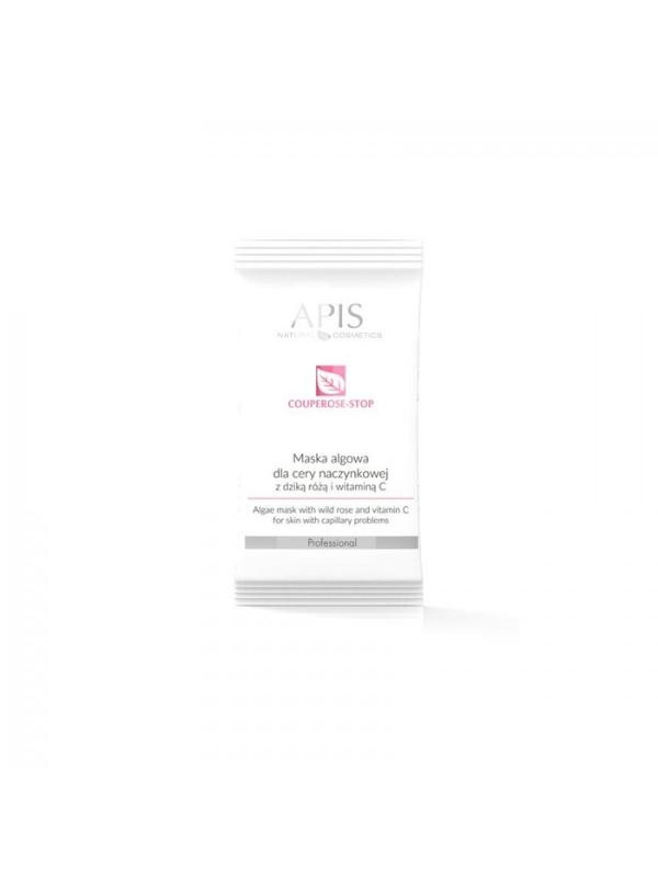 Apis Algae mask for couperose skin with dzik rose and Vitamin C