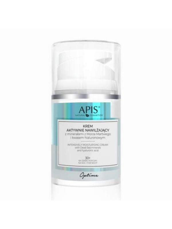 Apis Optima Actively moisturizing cream 30+ with Dead Sea minerals and hyaluronic acid