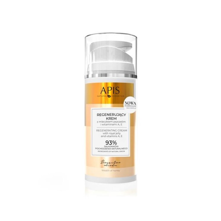 Apis Wealth of Honey regenerating Cream with royal jelly and Vitamins A, E