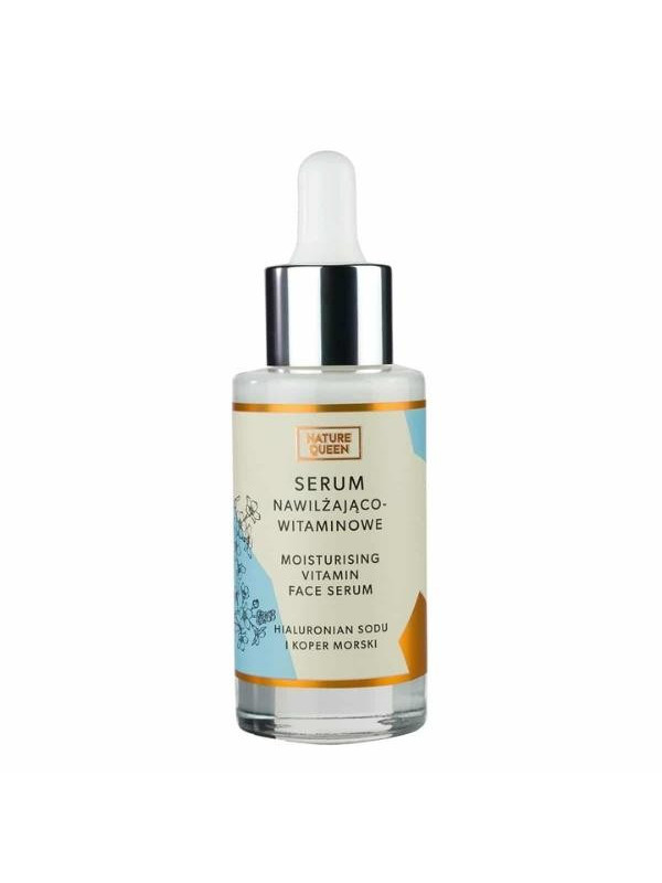 Nature Queen Hydraterend en Vitamine Serum Natriumhyaluronaat en Zeevenkel 30 ml