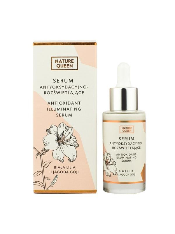 Nature Queen Antioxidant en Verhelderend Serum Witte Lelie en Gojibes 30 ml