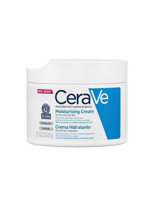 Cerave hydraterende lotion voor de droge en zeer droge huid 340 g