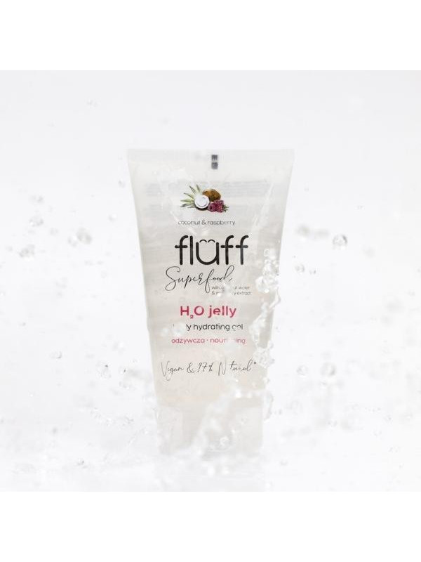 Fluff H2O Coconut and Raspberry gel water