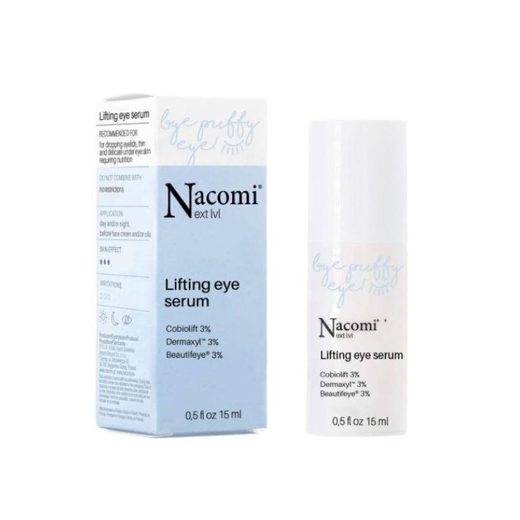 Nacomi Next Level Bye Puffy Eye! lifting eye Serum