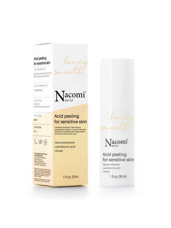 Nacomi Next Level Honey Smooth Zure Peeling voor de gevoelige huid