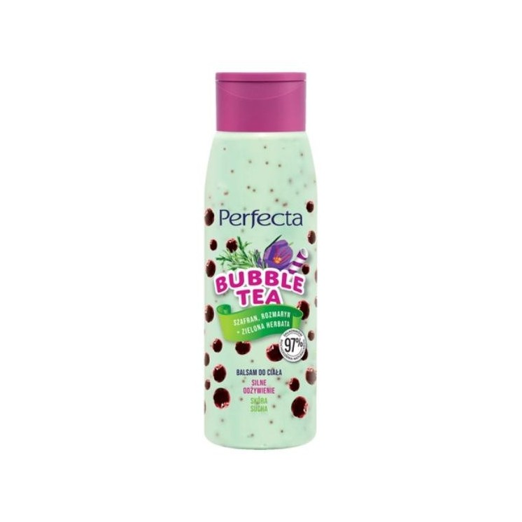 Perfecta Bubble Tea Nourishing Body Lotion Saffron, Rosemary