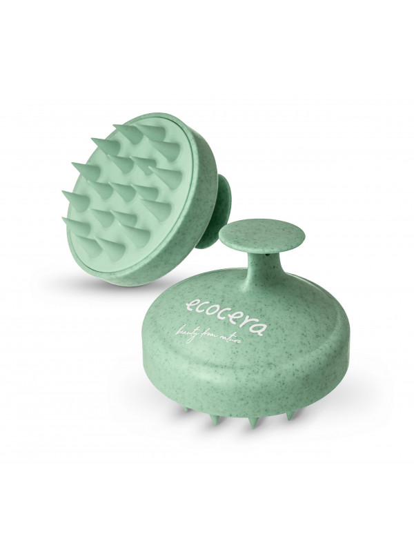 Ecocera Medi Scalp Brush Green