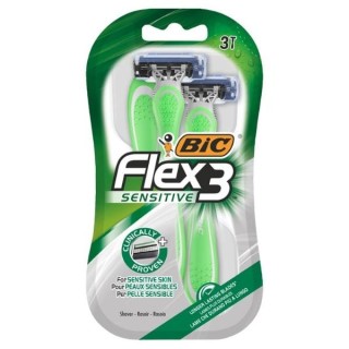 BIC Flex3 Sensitive Razor 3 pieces