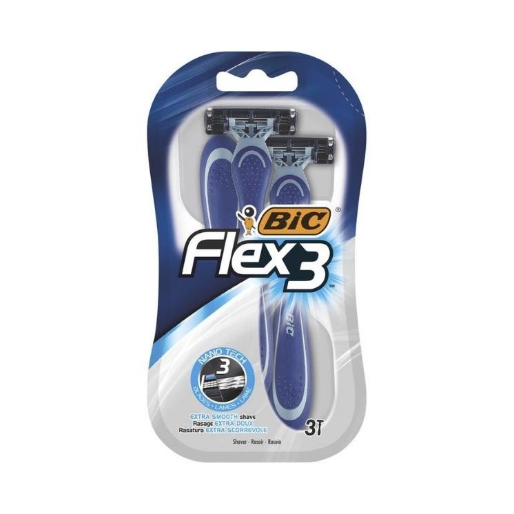 BIC Flex3 Razor 3 pieces