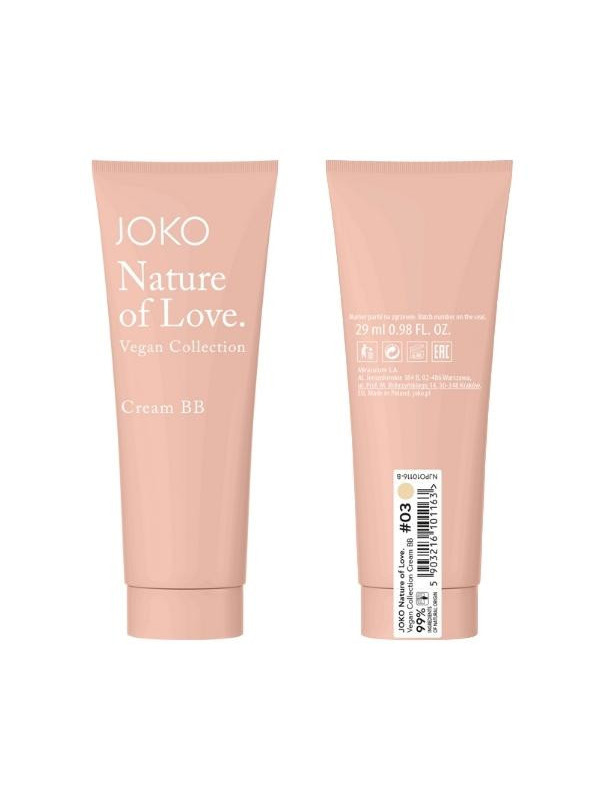 Joko Nature of Love Vegan Collection BB Cream /03/