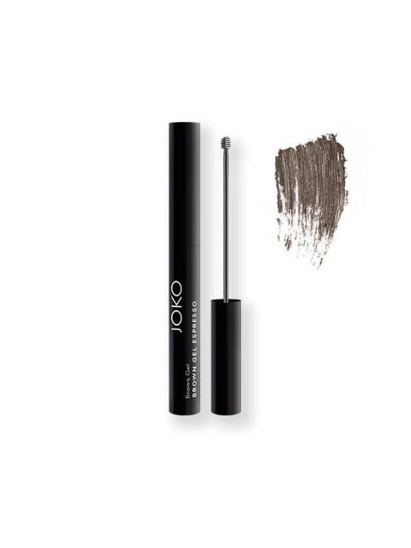 Joko Eyebrow Gel Espresso een comfortabele borstel