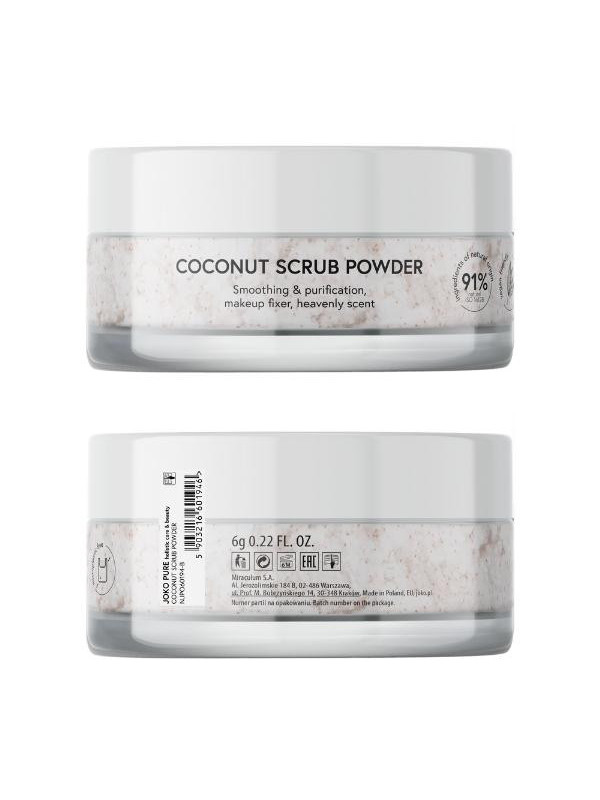 Joko PURE Holistic Care & Beauty Coconut Scrub powder