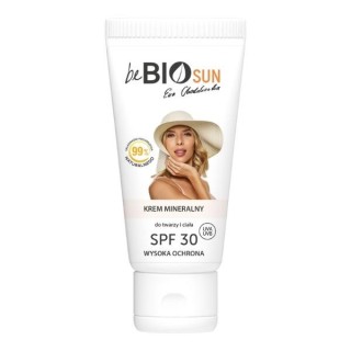 beBIO Sun Ewa Chodakowska natural mineral face and body cream SPF30