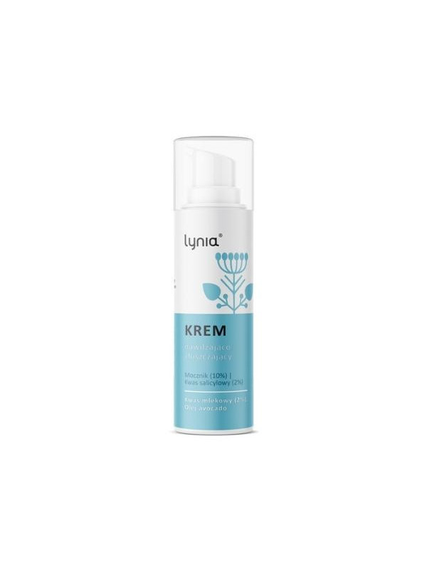 Lynia Moisturizing and exfoliating cream with 10% urea,