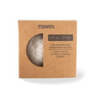 Mohani Natural Konjac Sponge voor het reinigen en masseren van het gezicht