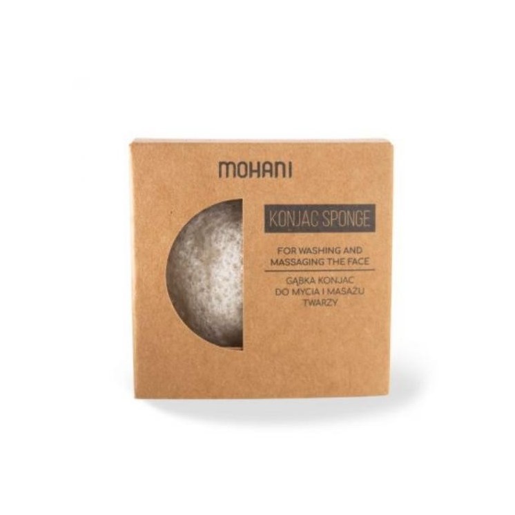 Mohani Natural Konjac Sponge for cleansing and massaging the face