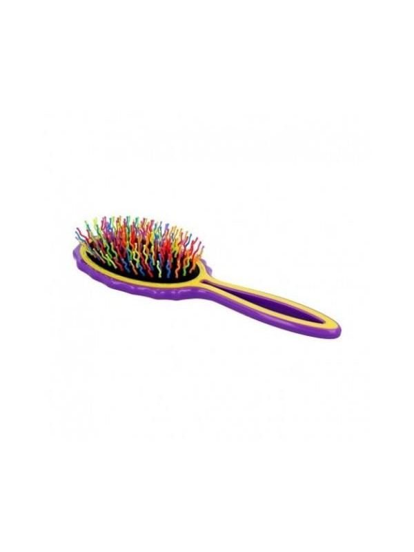 Twish Big Handy Hairbrush Violet - Yellow