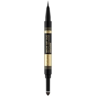 Eveline Brow Art Duo Eyebrow Pen and Powder 2in1 Dark