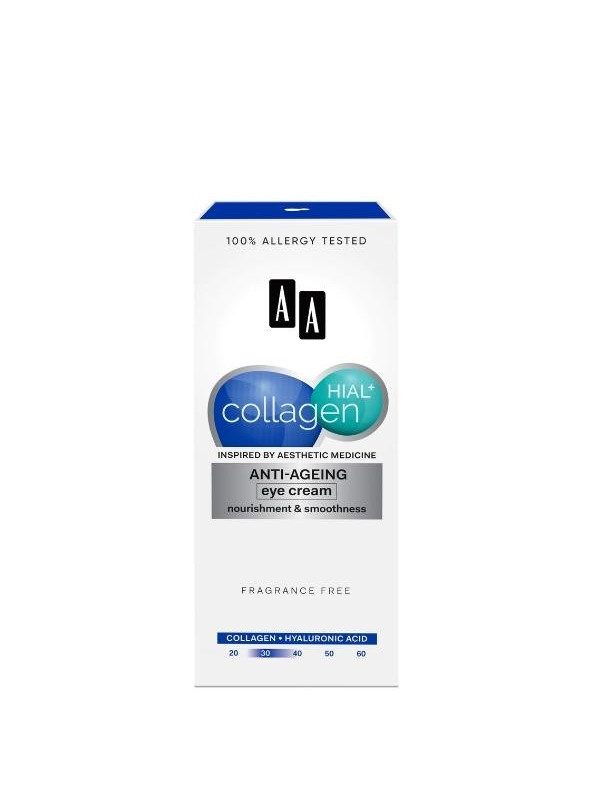 AA Collagen Hial+ hydraterende en gladmakende oogcrème