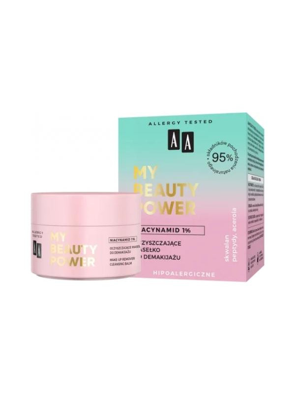 AA My Beauty Power Cleansing Butter for removing makeup