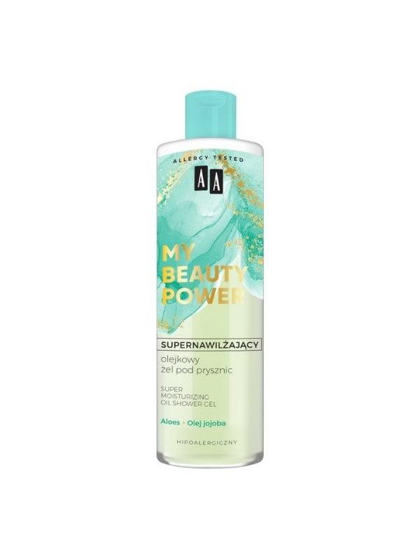 AA My Beauty Power Super Moisturizing Aloe Oil Shower Gel