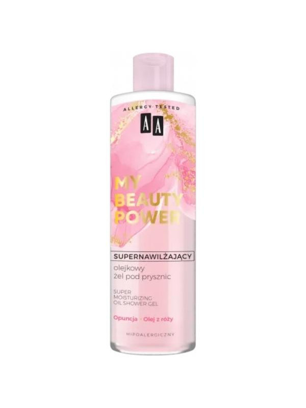 AA My Beauty Power Super moisturizing oil shower gel Opuntia