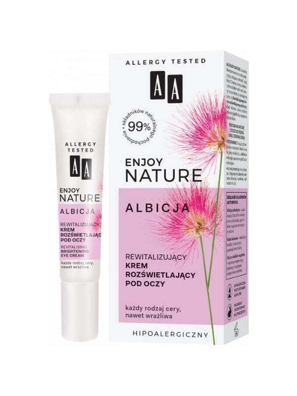 AA Enjoy Nature Albizia revitalizing Illuminating eye cream