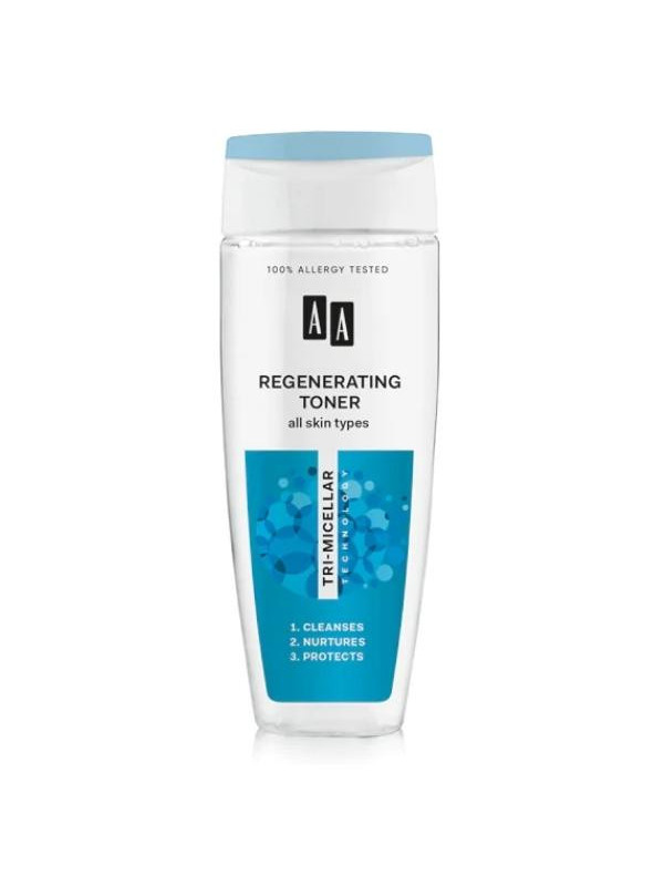 AA Tri-Micellar Technology regenerating Tonic for all skin types