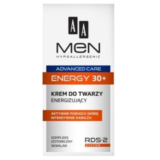 AA Men Advanced Care Energy 30+ Verkwikkende gezichtscrème