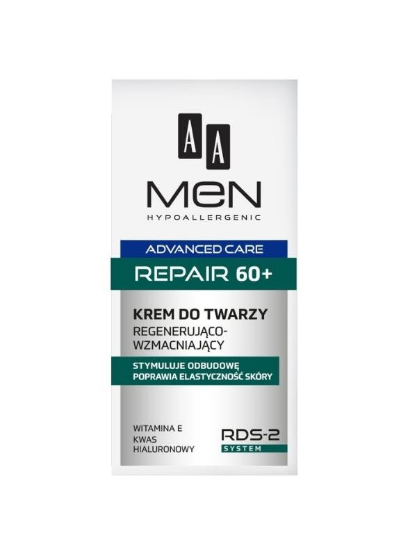 AA Men Advanced Care Repair 60+ Regenererende en versterkende gezichtscrème