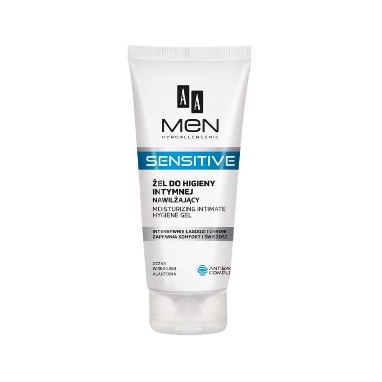 AA Men Sensitive Hydraterende gel voor intieme hygiëne