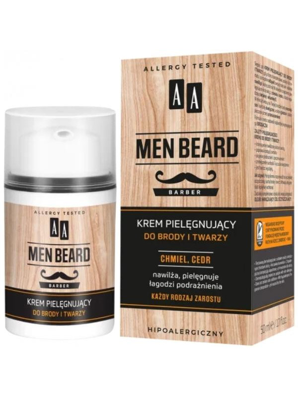 AA Men Beard Barber Cream voor baard en gezicht