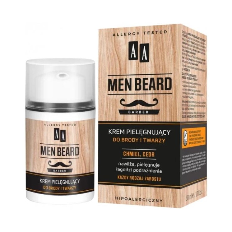 AA Men Beard Barber Cream for beard and face