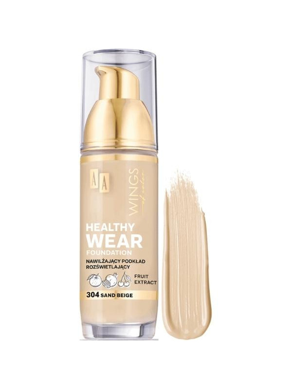 AA Wings of Color Healthy Wear Moisturizing Foundation /304 Sand Beige