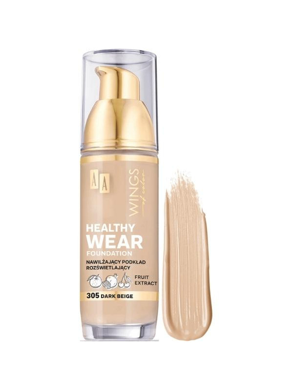 AA Wings of Color Healthy Wear Moisturizing Foundation /305/ Dark Beige